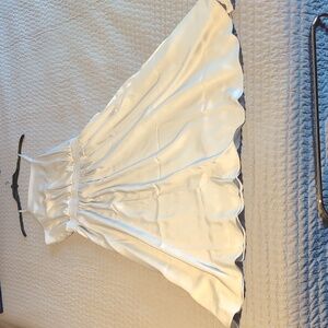 NWT Ann Taylor silver sleeveless dress size L